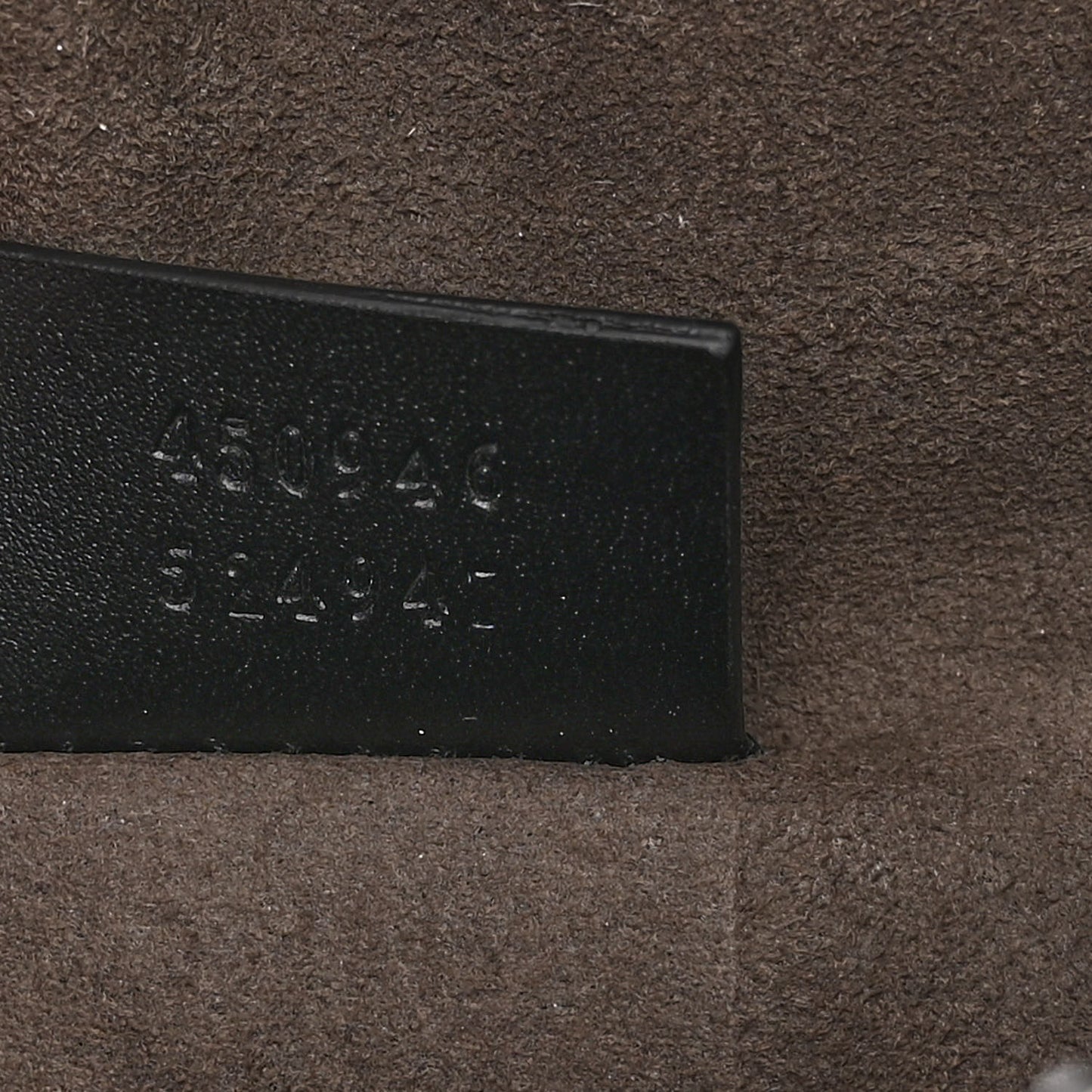 GG Supreme Monogram Belt Bag Black