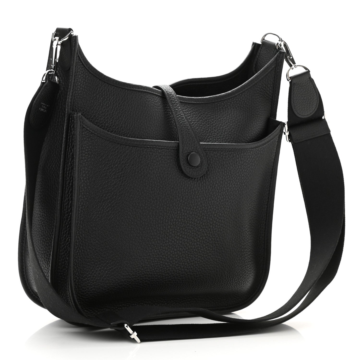 Hermes Taurillon Clemence Evelyne III PM Black 3 of 11