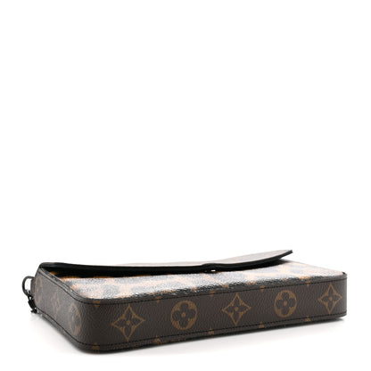 Louis Vuitton Monogram Animal Print Pochette Felicie Chain Wallet 5 of 11