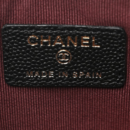 Chanel Caviar Quilted Small Pouch Black 6 of 7