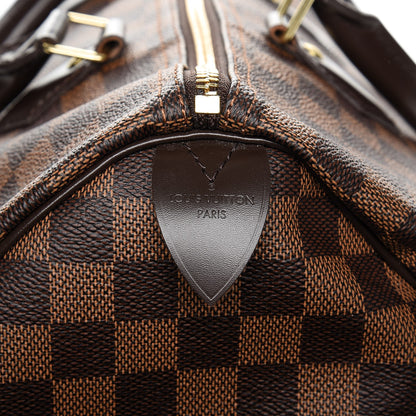 Louis Vuitton Damier Ebene Speedy 35 6 of 9