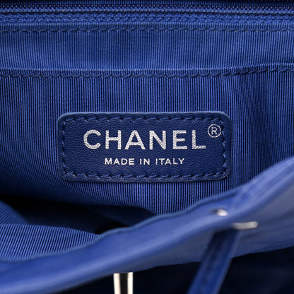 Chanel Lambskin Quilted Small Urban Spirit Backpack Blue 6 of 10