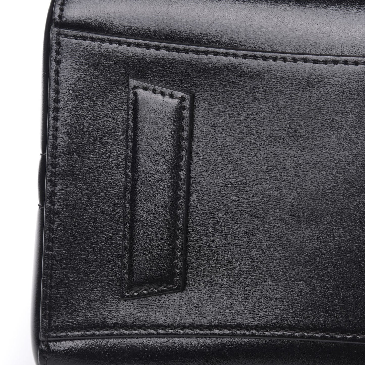 Shiny Lord Calfskin Small Antigona Black