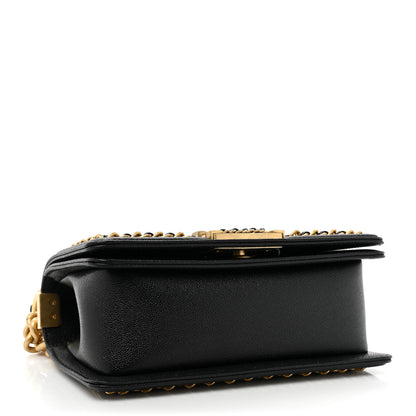 Chanel Caviar Quilted Small Chain Around Boy Flap Black 4 of 10