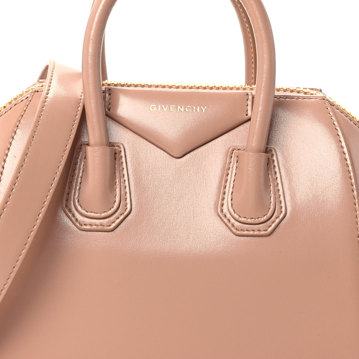 Givenchy Shiny Lord Calfskin Mini Antigona Flamingo 8 of 10
