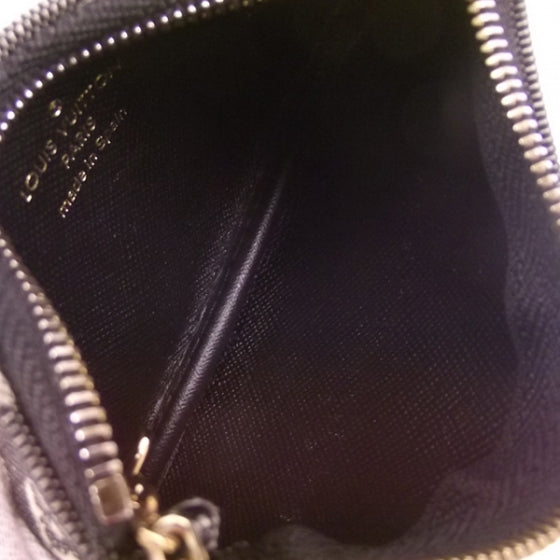 Louis Vuitton Mini Monogram Key Pouch Black 5 of 7
