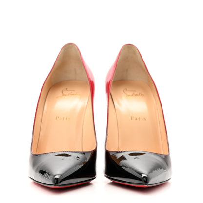Christian Louboutin Patent Degrade So Kate 120 Pumps 41 Black Red 3 of 10