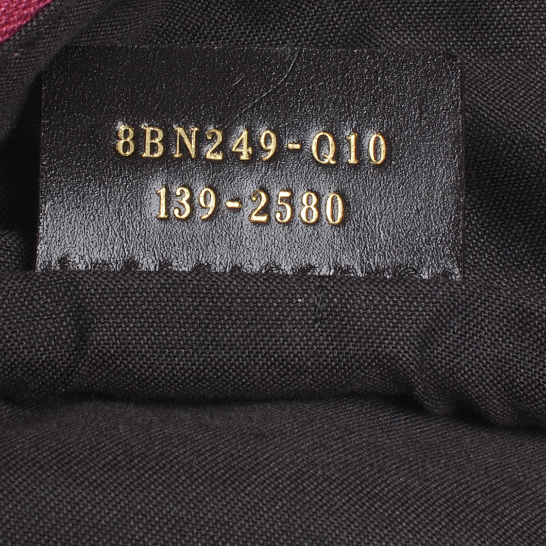Fendi Vitello Satchel Amarena 7 of 9
