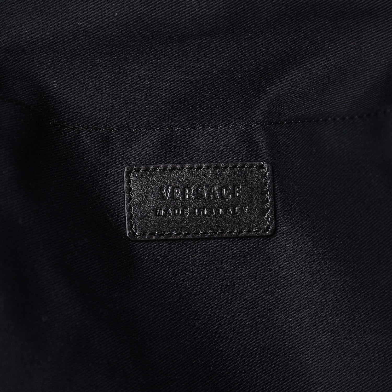 Versace Nylon Palazzo Medusa Backpack Black 7 of 7