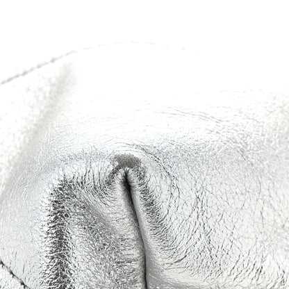 Chanel Metallic Calfskin Quilted Chanel 22 Silver 12 of 13