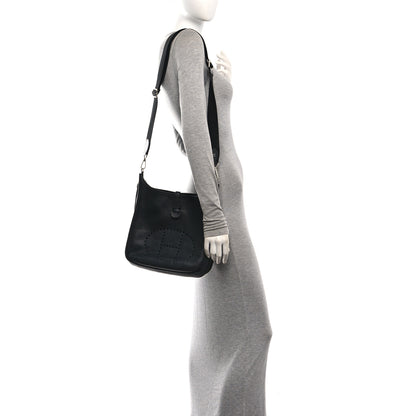 Hermes Taurillon Clemence Evelyne III PM Black 2 of 10