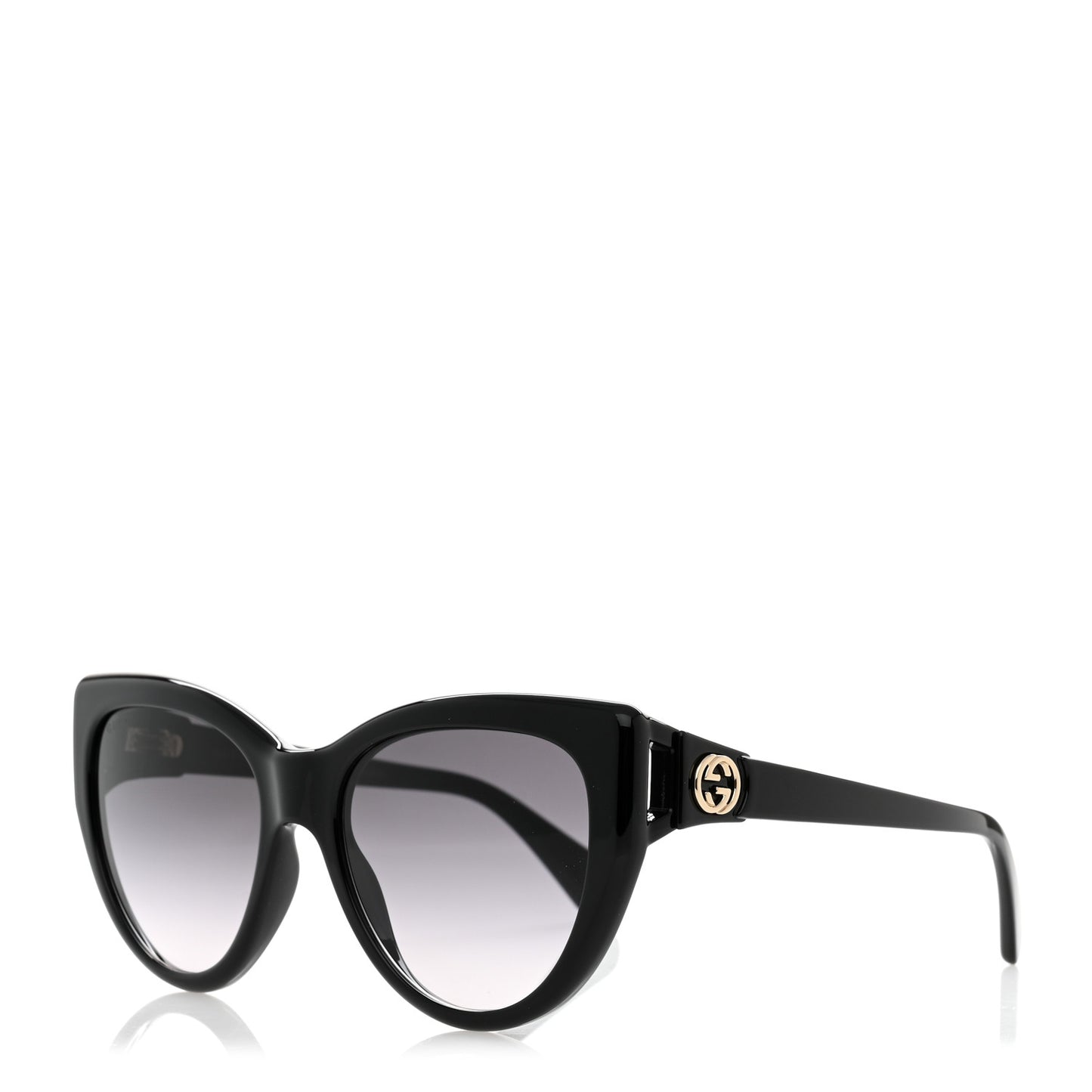 Acetate Cat Eye Sunglasses GG0877S Black