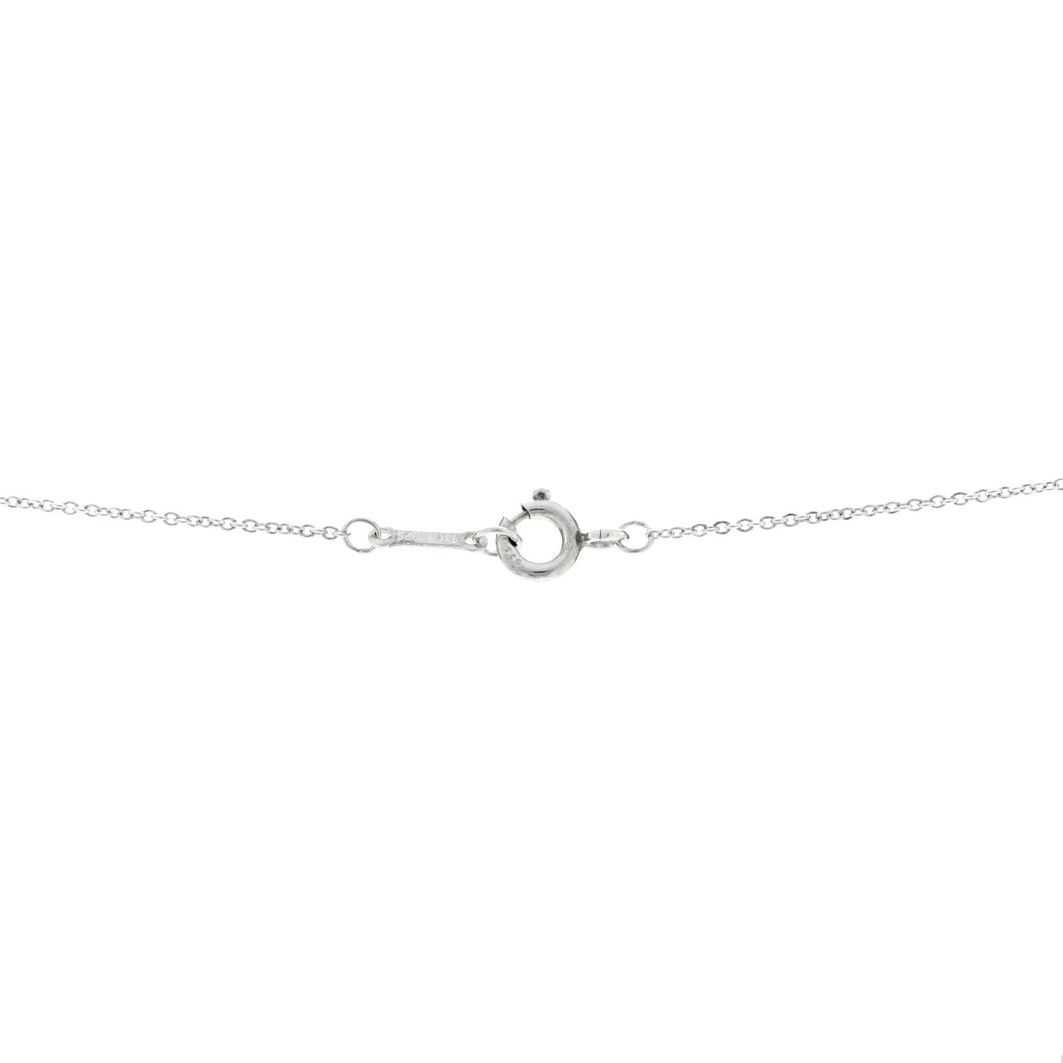 Tiffany Sterling Silver Paloma Picasso Loving Heart Pendant Necklace 5 of 7