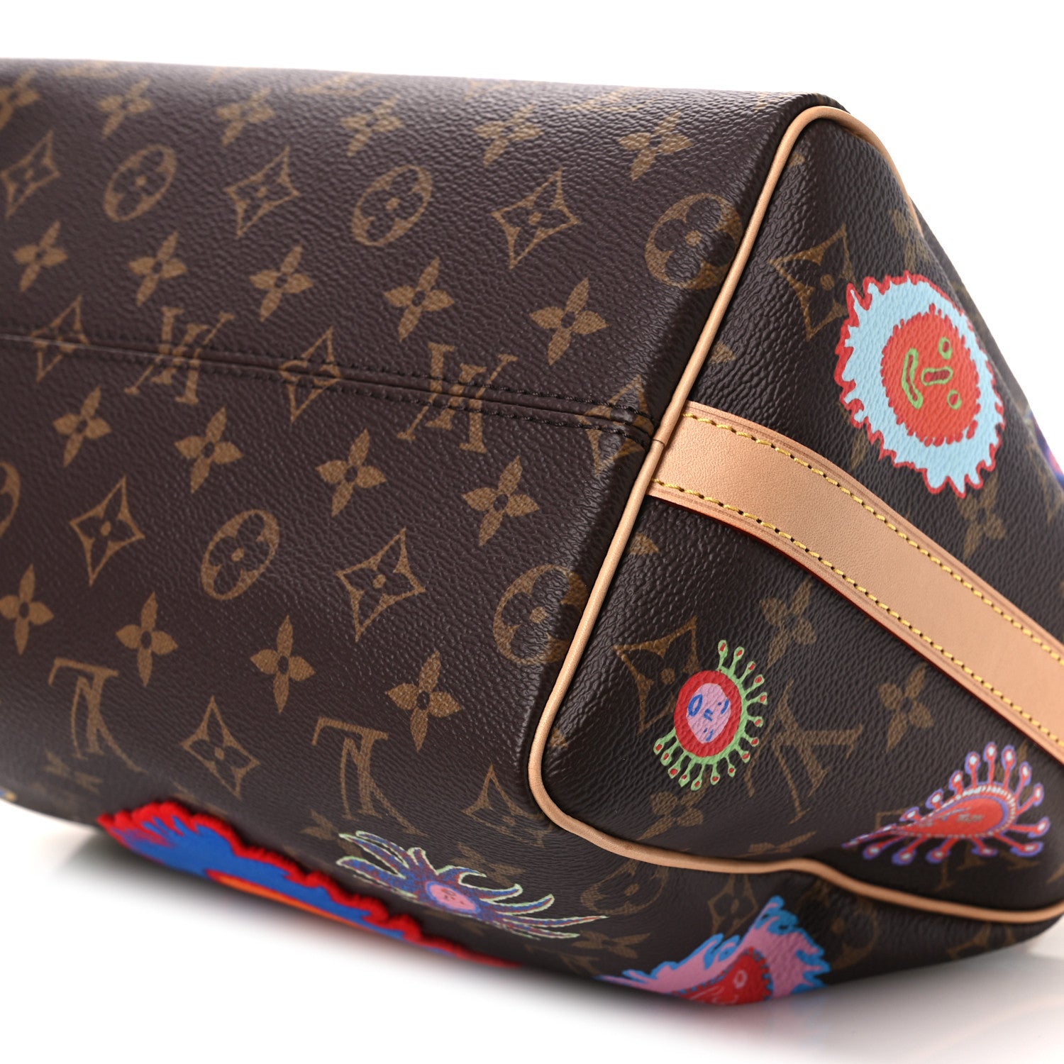 Louis Vuitton LV X YK Monogram Embroidered My Eternal Soul Speedy Bandouliere 25 Multicolor 10 of 10