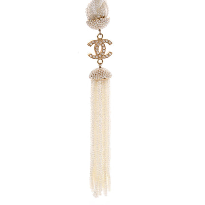 Chanel Pearl CC Multi Strand Rope Belt Gold 5 of 7