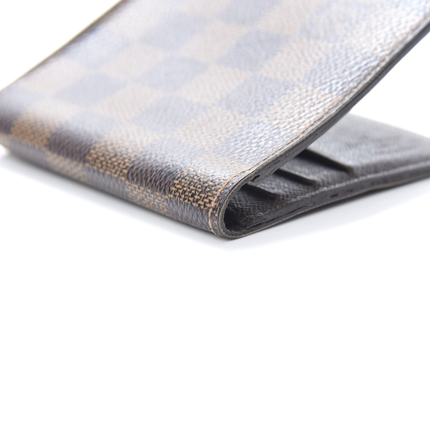 Damier Ebene Porte-Billets 6 Card Bi-Fold Wallet