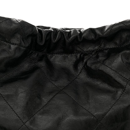 Chanel Shiny Calfskin Quilted Chanel 22 Black 9 of 11