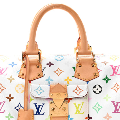 Louis Vuitton Monogram Multicolor Speedy 30 White 7 of 11