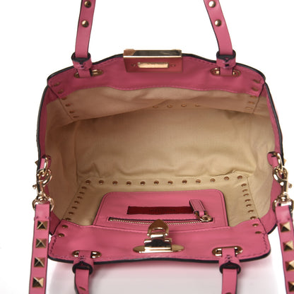 Valentino Garavani Vitello Mini Rockstud Tote Ninphea 5 of 6