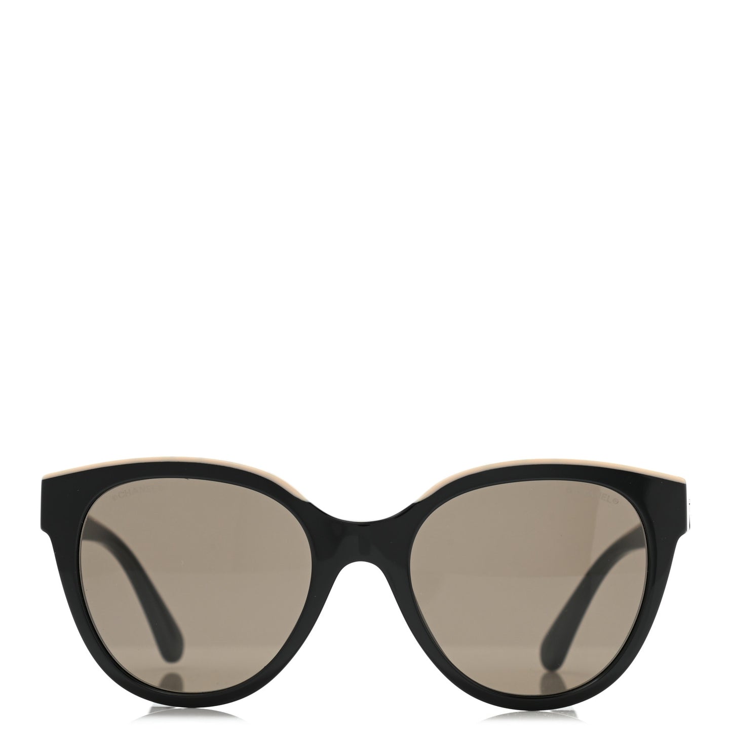 Acetate CC Butterfly Sunglasses 5414 Black Beige