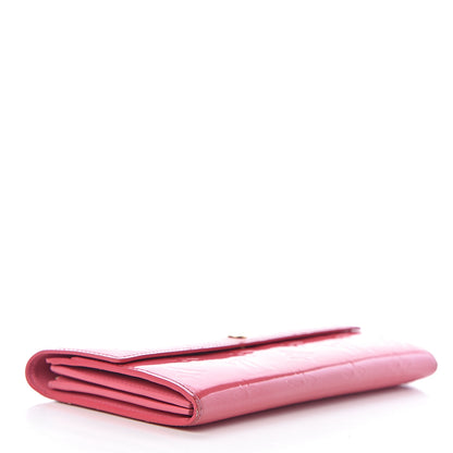 Louis Vuitton Vernis Sarah Wallet Framboise 4 of 11