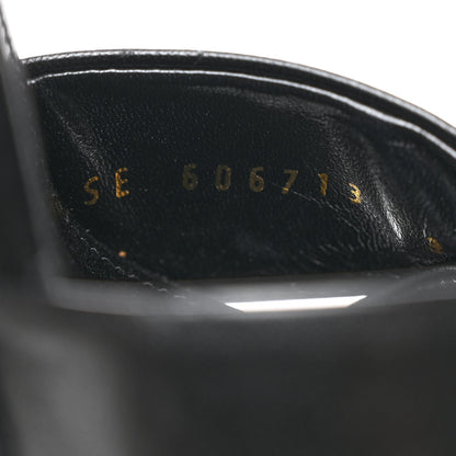 Saint Laurent Vendome Bianca 85 Platform Sandals 37.5 Black 7 of 8