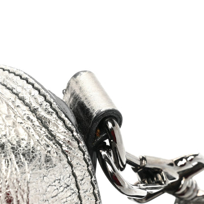 Proenza Schouler Metallic Paper Lambskin Medium PS1 Plus Zip Satchel Gun Metal 19 of 19