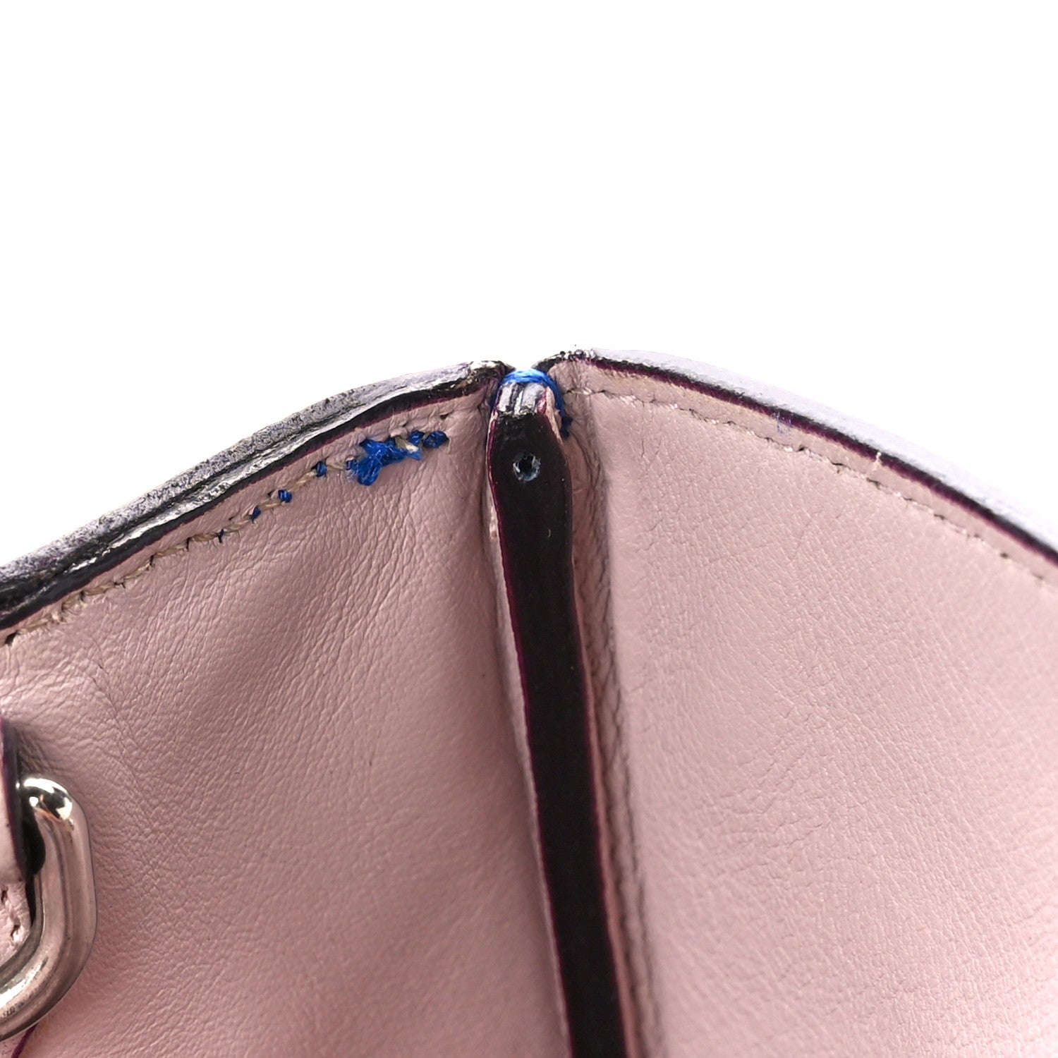 Christian Dior Smooth Calfskin Diorissimo Tote Blue 12 of 16