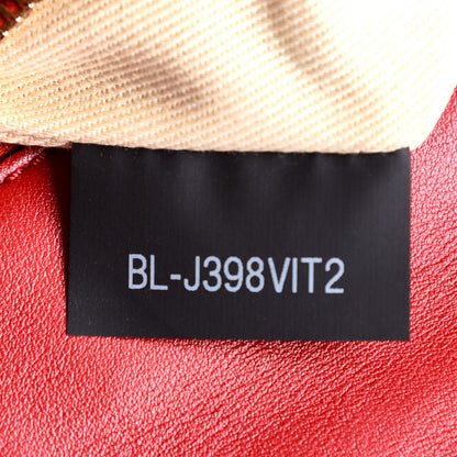 Valentino Garavani Vitello Medium Glam Lock Rockstud Flap Rubino 8 of 12