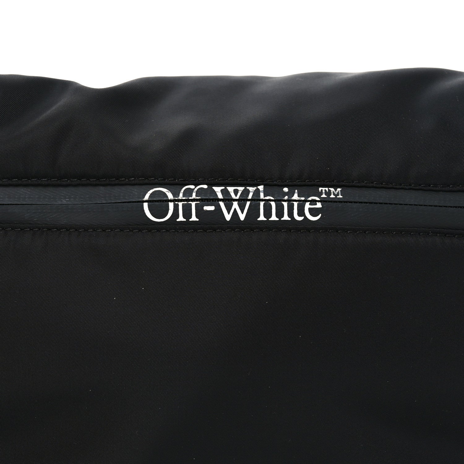 Off-White Nylon Logo Print Belt Bag Black 7 of 9
