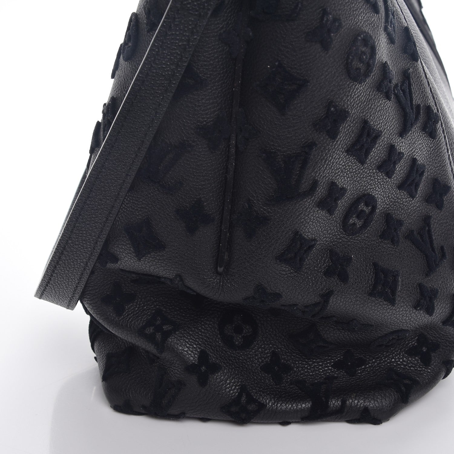 Louis Vuitton Cuir Orfevre Veau Cachemire Tote W GM Black 12 of 12