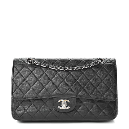 Chanel Caviar Quilted Medium Double Flap Black 1 of 17