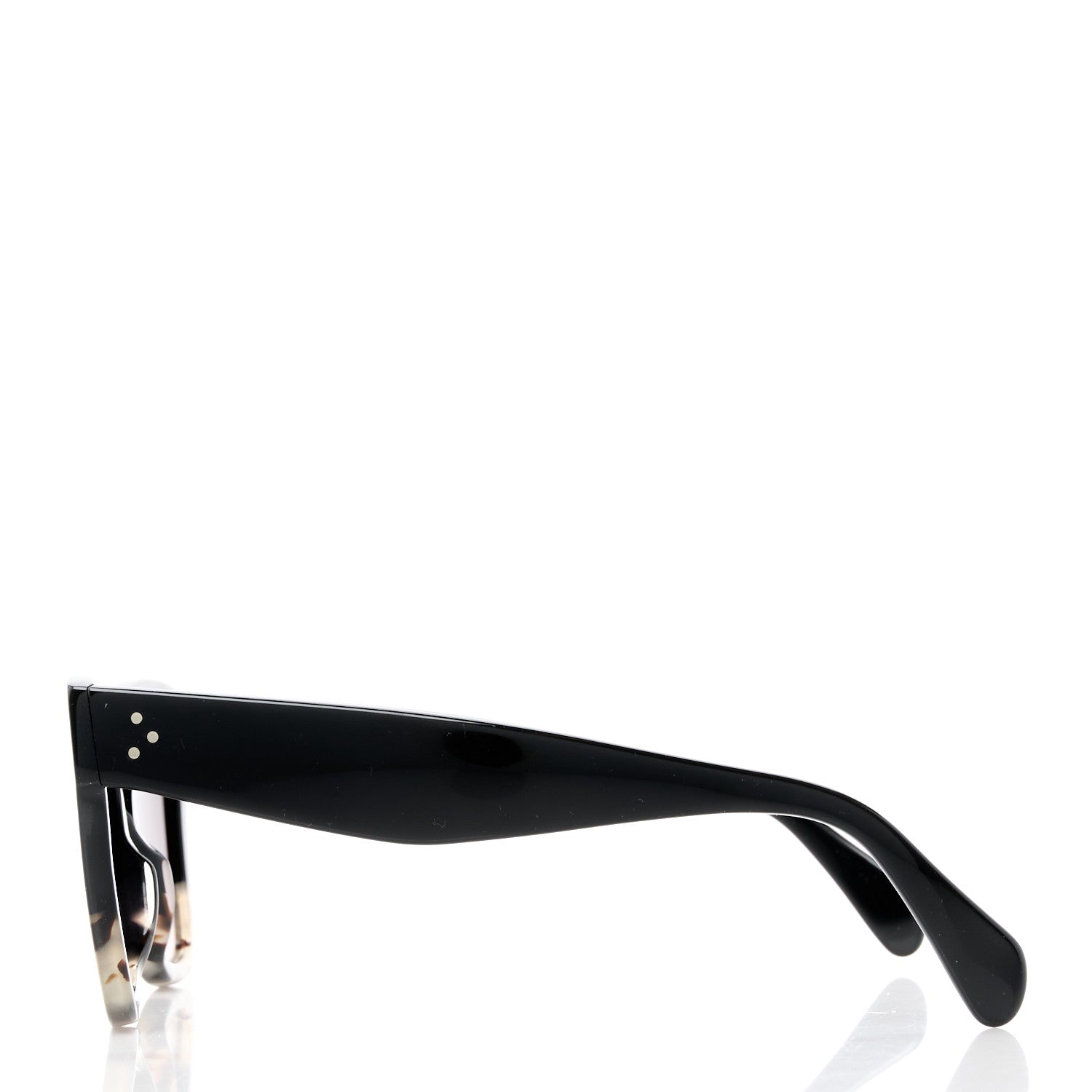 Celine Acetate Cat Eye Sunglasses CL40004I Havana Black 3 of 8