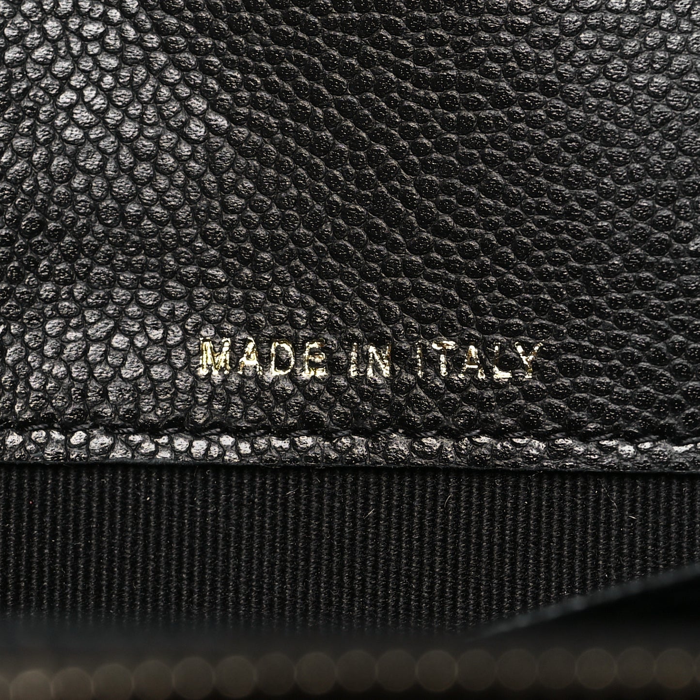 Caviar Quilted Phone Holder Wallet on Removable Chain Black