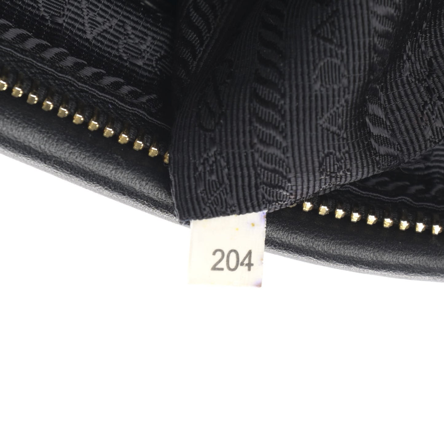Nylon Tessuto Soft Calfskin Small Shopping Satchel Black