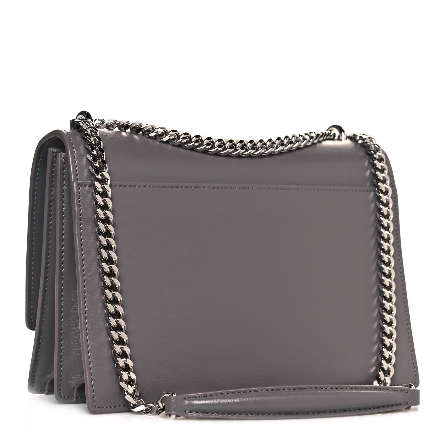 Saint Laurent Calfskin Medium Monogram Sunset Fog 2 of 12