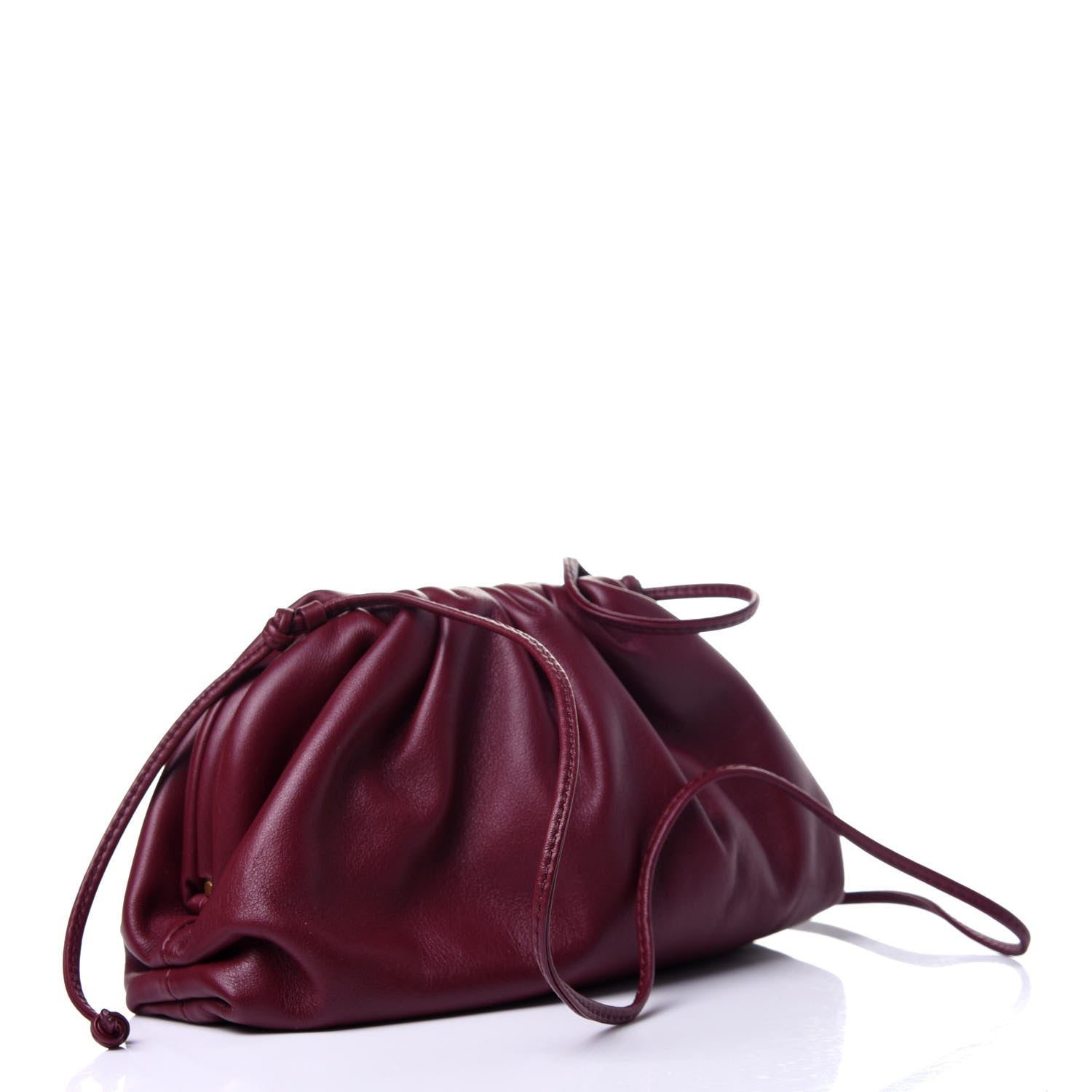 Bottega Veneta Butter Calfskin The Mini Pouch Bordeaux 3 of 11