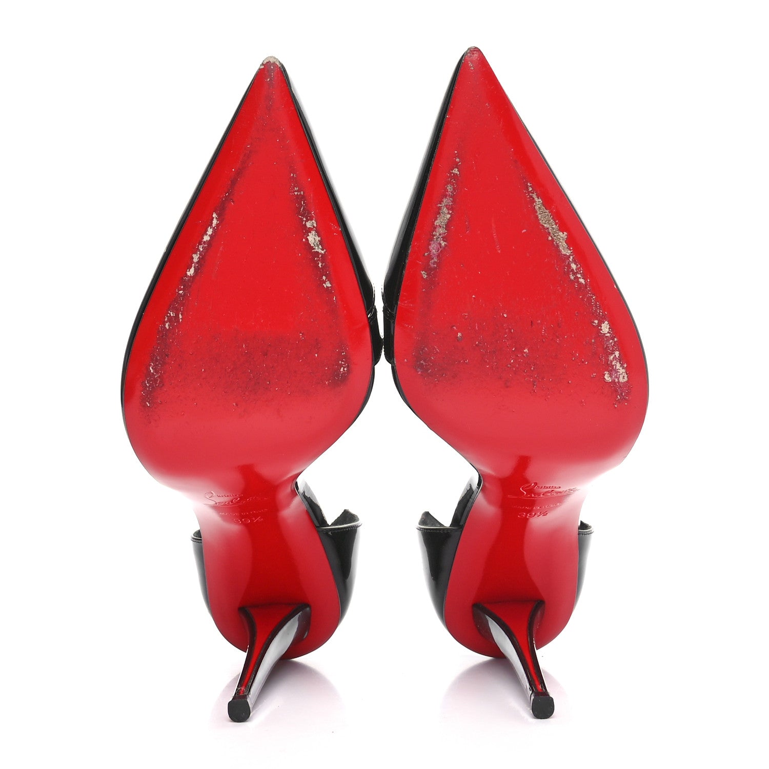 Christian Louboutin Patent Astrid 100 Pumps 39.5 Black 6 of 9