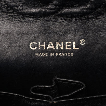 Chanel Caviar Quilted Medium Double Flap Black 6 of 12