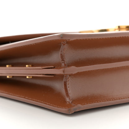 Saint Laurent Canvas Calfskin Classic Monogram Cassandra Tan Natural 9 of 12