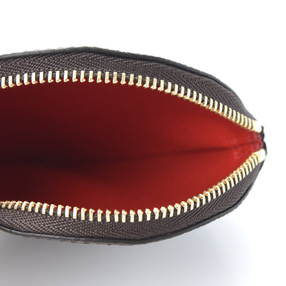 Louis Vuitton Monogram 2020 Christmas Animation Bumper Cars Round Coin Purse Coquelicot 4 of 7