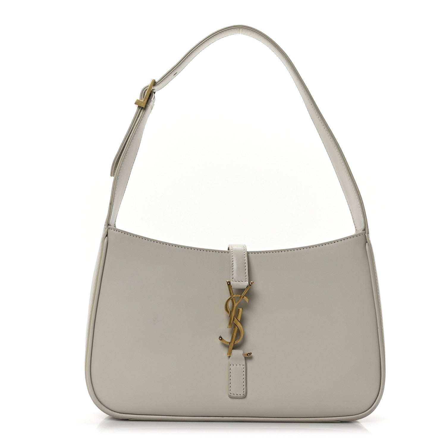 Saint Laurent Smooth Calfskin Le 5 A 7 Hobo Crema Soft 1 of 10