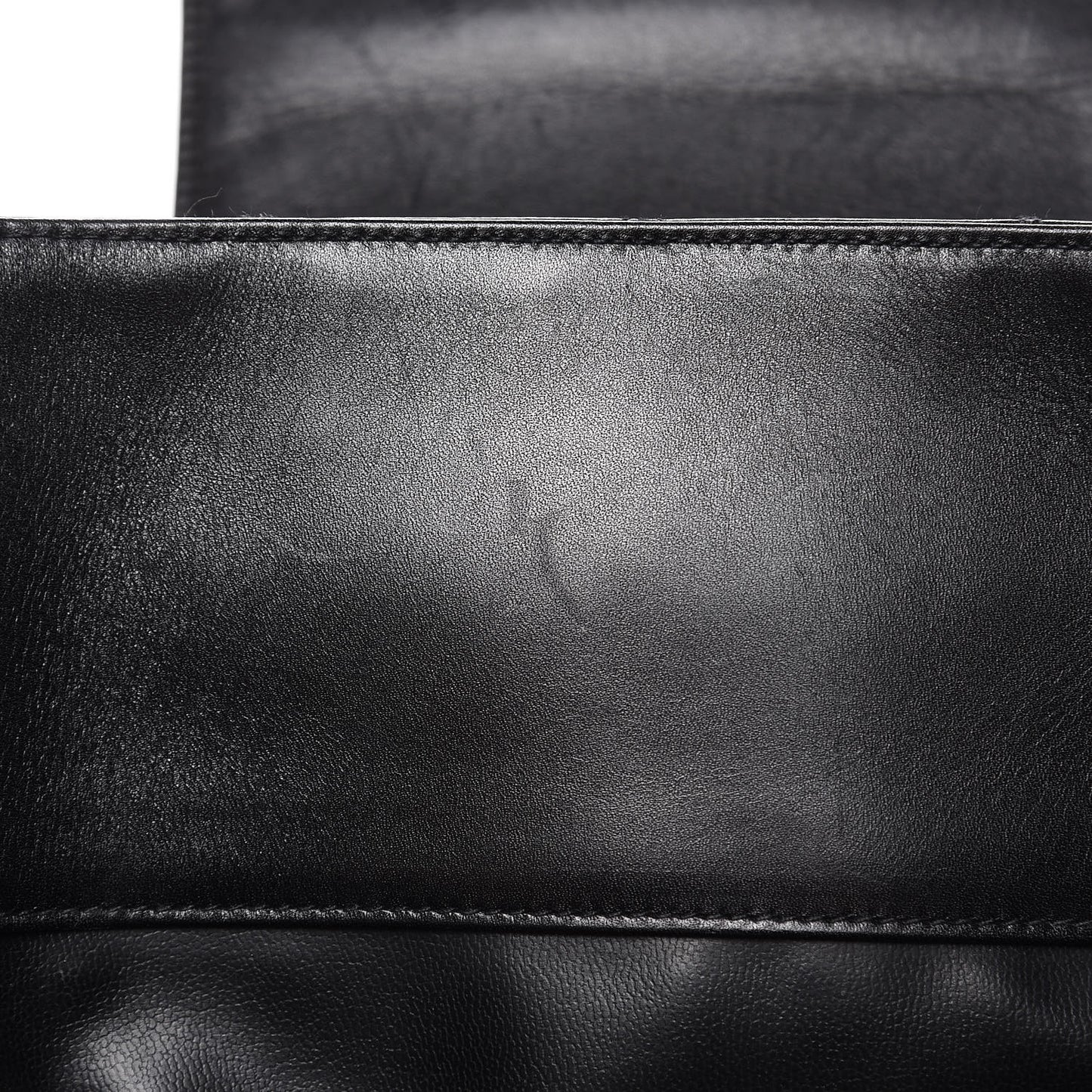 Calfskin Stitched XL Weekender Black