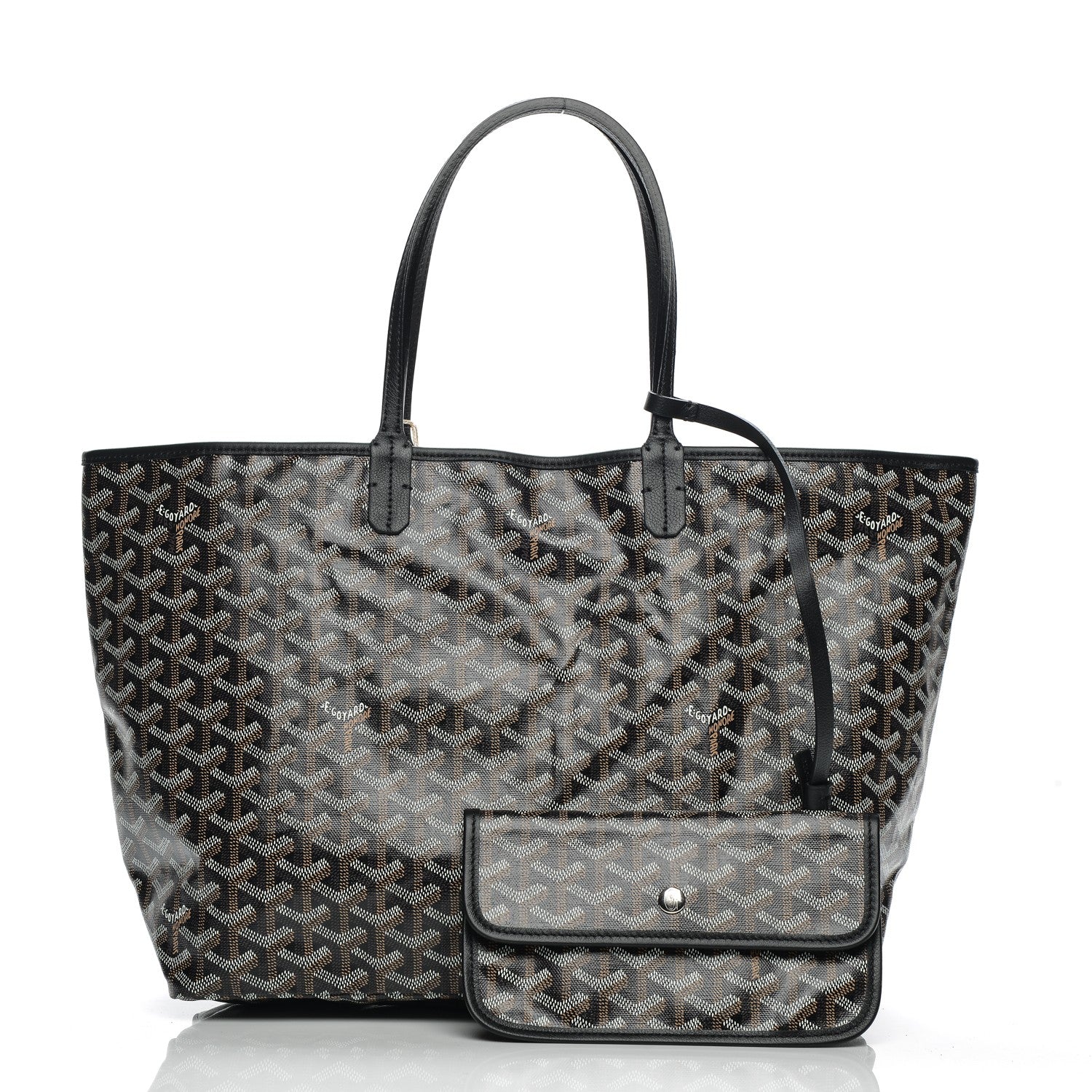 Goyard Goyardine Saint Louis PM Black 3 of 9