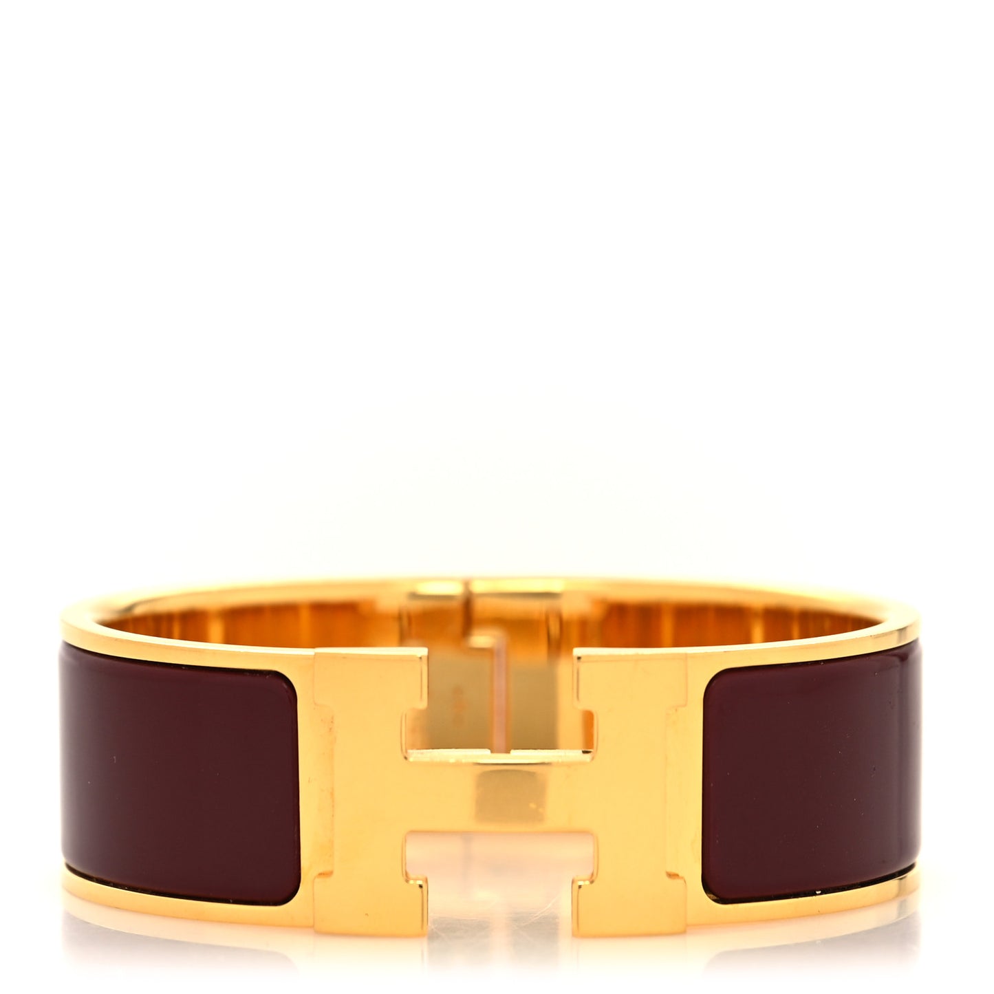 Enamel Wide Clic Clac H Bracelet PM Baroque
