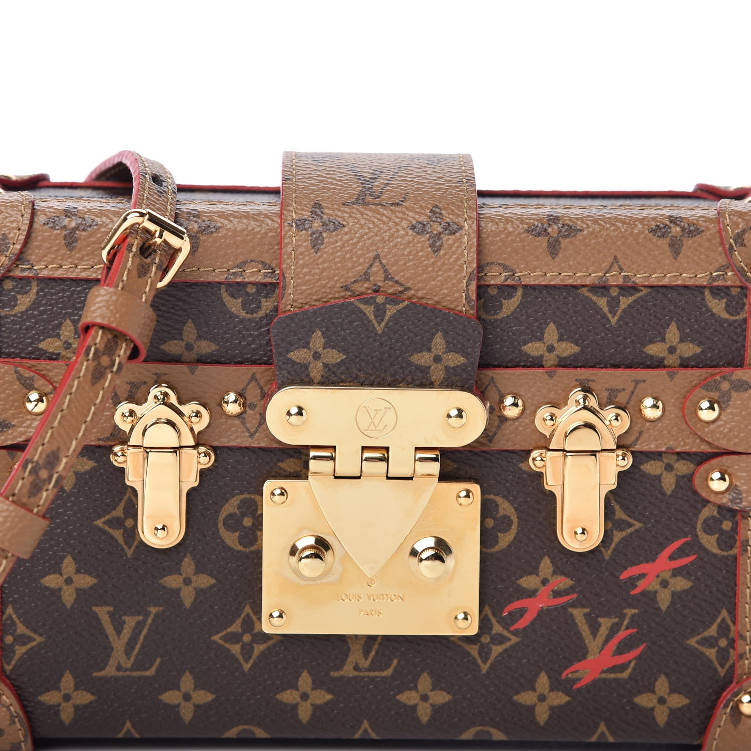 Louis Vuitton Reverse Monogram Petite Malle 9 of 9