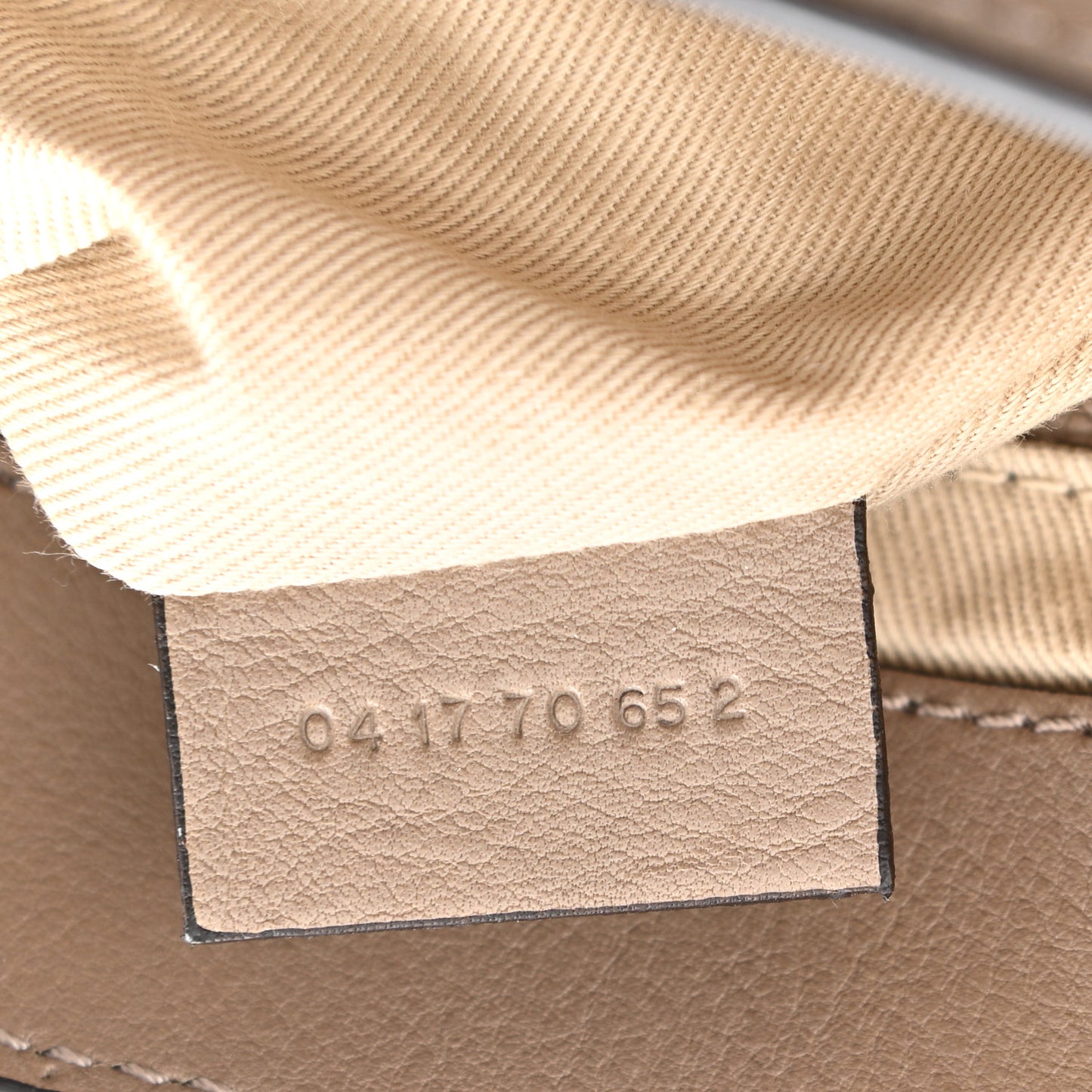 Suede Calfskin Medium Faye Backpack Motty Grey