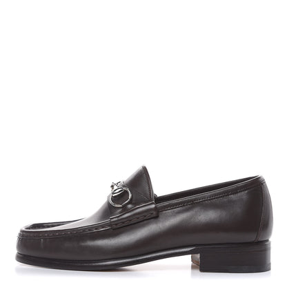 Gucci Calfskin Mens 1953 Horsebit Loafers 6 Marrone 1 of 13