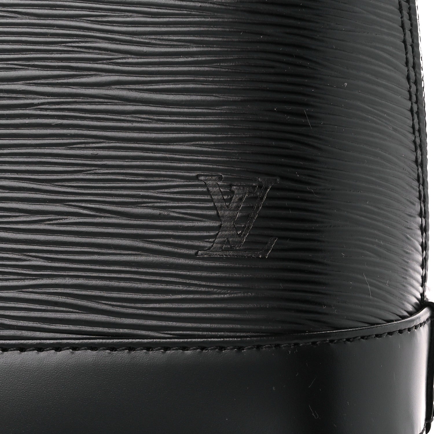 Louis Vuitton Epi Alma BB Black 7 of 13