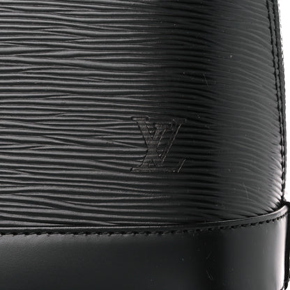 Louis Vuitton Epi Alma BB Black 7 of 13